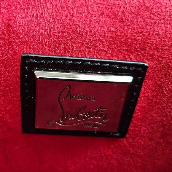 Christian Louboutin Patent Leather Clutch Bag - Picture 2 of 4